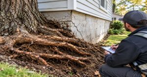 tree roots damaging foundation buffalo ny